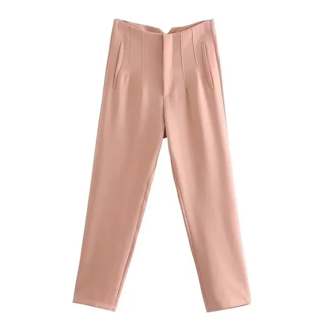 Elise™ - Stijlvolle Broek met Hoge Taille