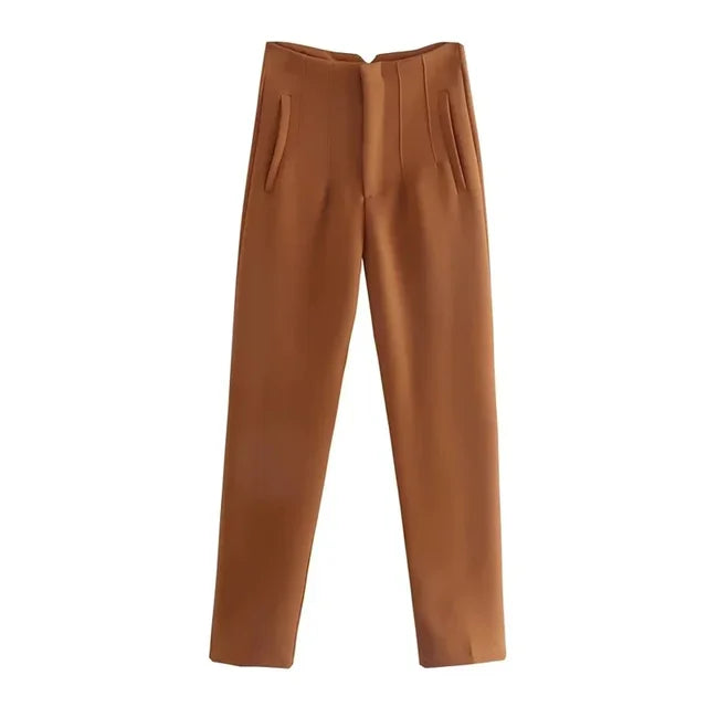 Elise™ - Stijlvolle Broek met Hoge Taille